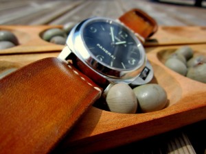 panerai 111 sur bracelet montre cuir canotage modèle soay