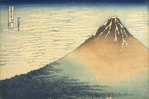 tableau d'hokusai