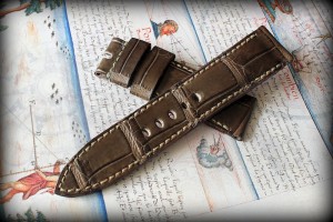 bracelet-montre-vanuatu-alligator-marron-kaki-1