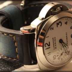 panerai 113 sur bracelet montre cuir canotage modèle anaho