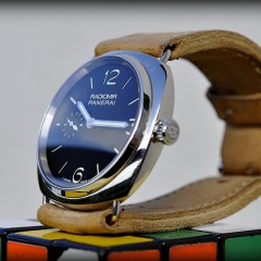 panerai 337 sur bracelet montre cuir canotage modèle kalliste