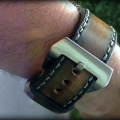 bracelet montre cuir canotage modele aran