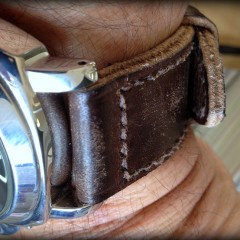 panerai 001 sur bracelet montre cuir canotage modele key largo
