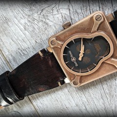 bell & ross sur strap ammo canotage